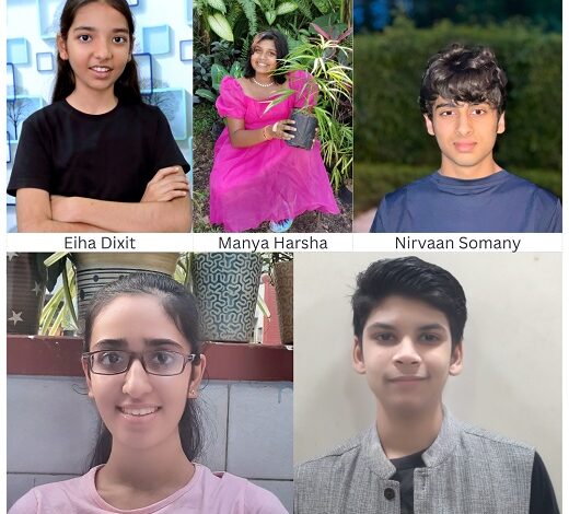 Five Indian Young People Among 2023 International Young Eco-Hero Award Winners