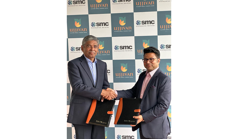 SMC Global Securities Limited partners with Ujjivan Small Finance Bank to offer 3-in-1 Accounts to its customers