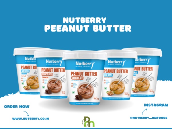 Nutberry Celebrates a Flavorful Launch in June 2023, Introducing a Delectable Range of Peanut Butter