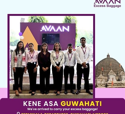 Avaan India Launches Kiosk at Terminal 1, Guwahati Airport Offering Excess Baggage Solutions at Affordable Prices