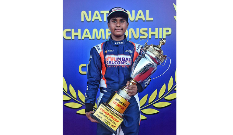 Arafath Sheikh, 12-Year-Old Karting Sensation from Pune, Wins Rotax Max National Championships; Set to Represent India at World Finals in Sarno, Italy